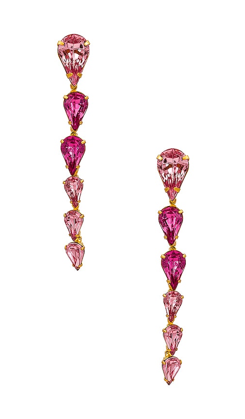 Elizabeth Cole Miravelle Earrings in Pink