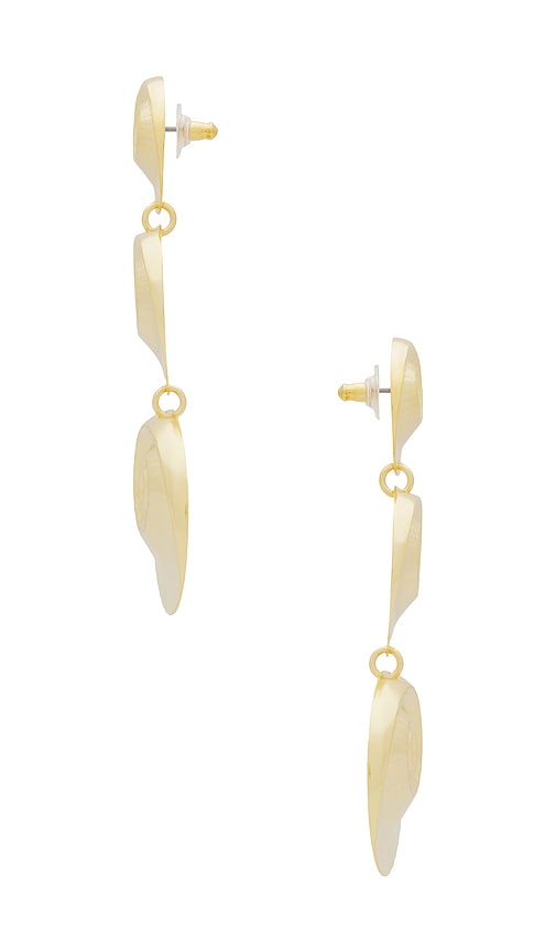 Shop Elizabeth Cole Darcy Earrings In 金色