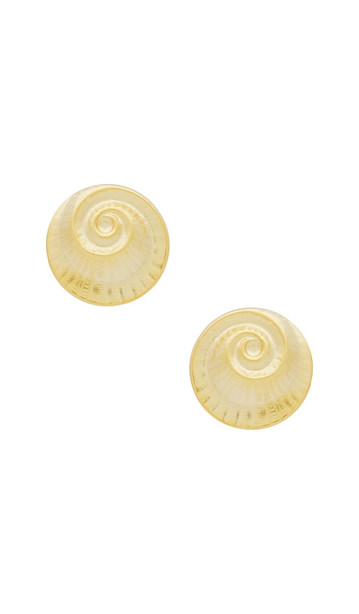 Shop Elizabeth Cole Ainsley Earrings In 金色