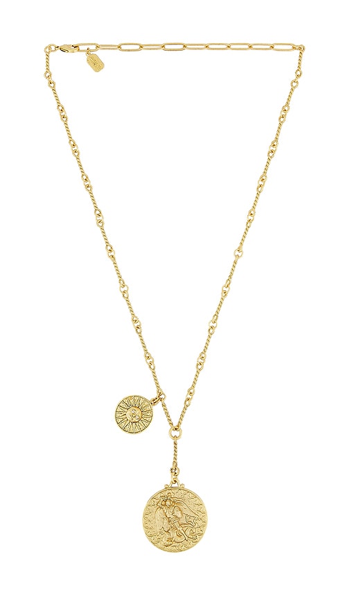 Elizabeth Cole St. Michael Necklace