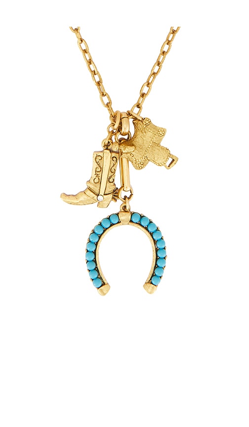 Elizabeth Cole Laramie 펜던트 목걸이 In Blue