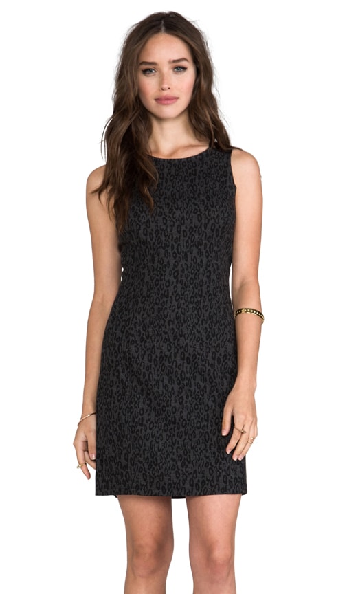 Frankie Dress with Leather Details