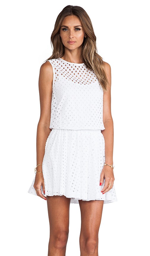 Tessa Eyelet Tank Dress