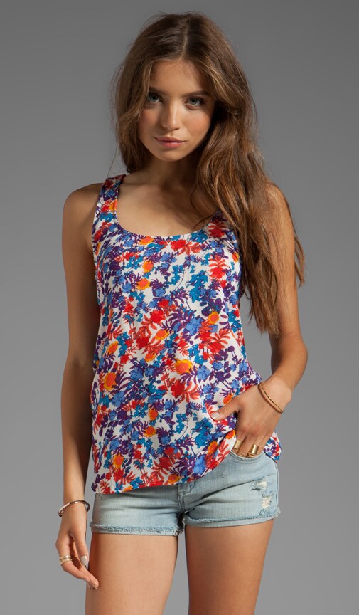 Vineyard Floral Tank