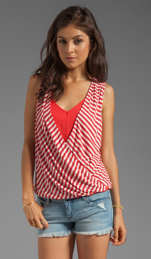 Gabi Stripe Short Sleeve Tee