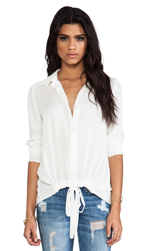 Stella Tie Front Blouse