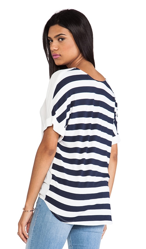 Isla Stripe Back Tee