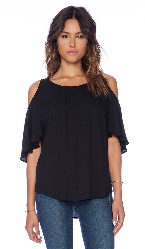 Ella Moss Stella Blouse in Black | REVOLVE