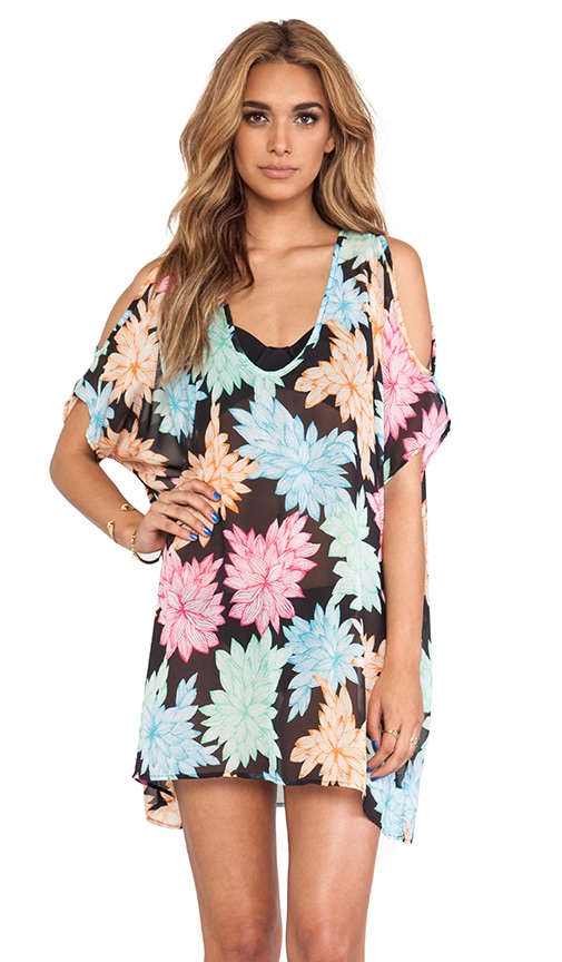 Belle Floral Tunic Cover Up