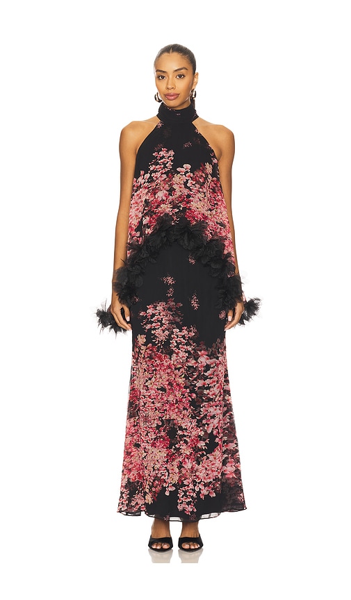 Tulsia Cape Maxi Dress