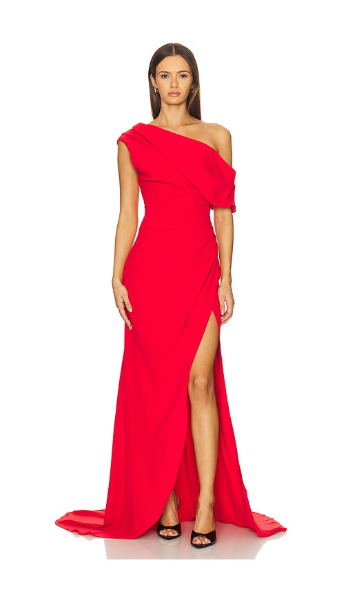 Elliatt Isadora Gown In Red