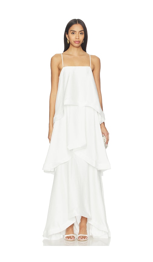 Elliatt Tilly Maxi Dress In White