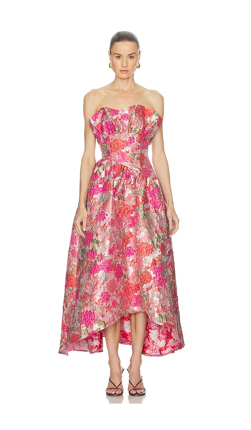 ELLIATT Floralie Strapless Gown