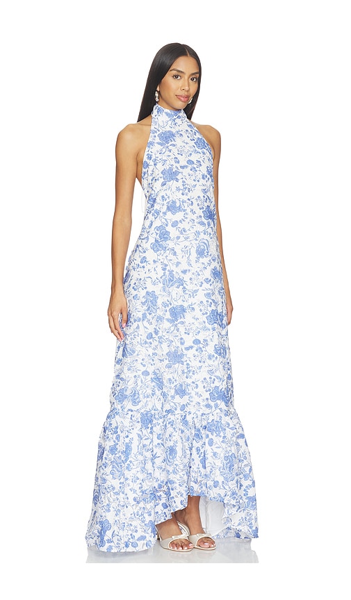  Elliatt Kleid Elin In White,blue. Größe Xs. Also In S. 