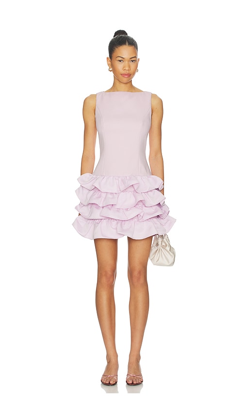 ELLIATT Saphine Ruffle Mini Dress