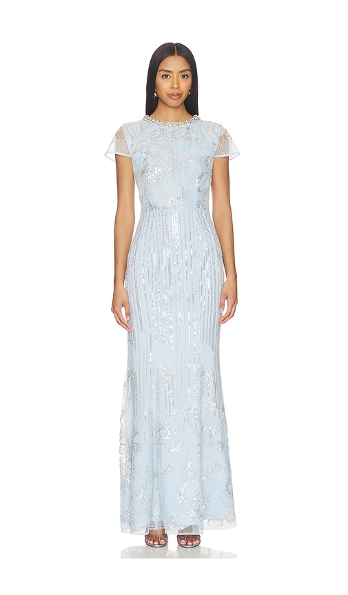 ELLIATT Anabelle Cap Sleeve Gown - Women's Clothing