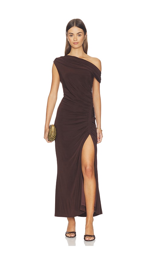 Simone One Shoulder Maxi Dress