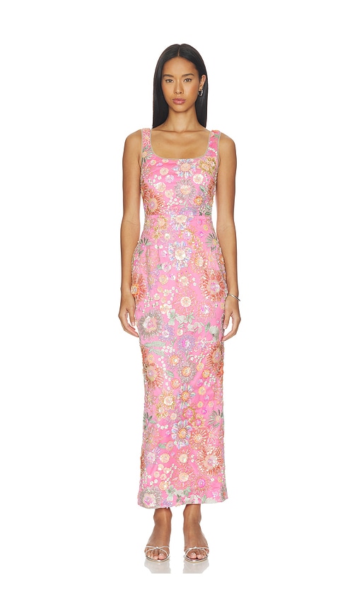 ELLIATT ROBE MI-LONGUE NATHALIE en Pink Taille XXL Also en S M L XL 489 €