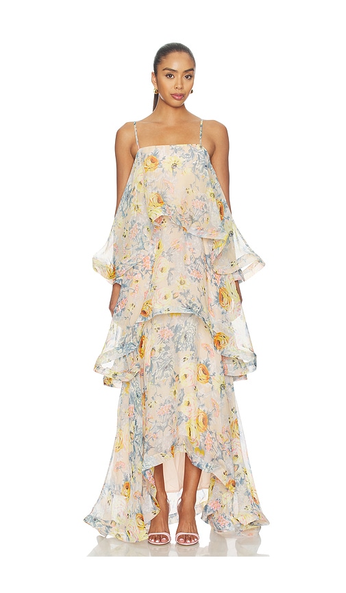 Armani Tiered Maxi Dress
