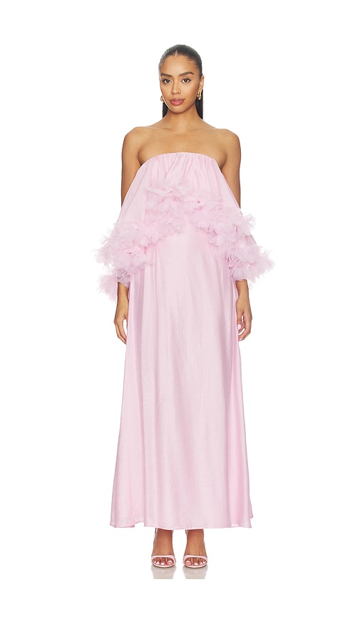 Fiorina Strapless Gown by ELLIATT in Pale Pink