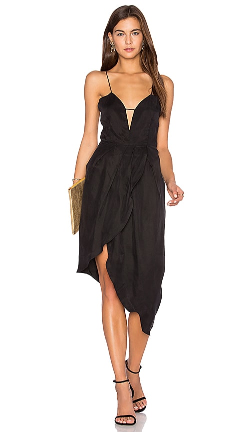 ELLIATT Bare Tulip Dress in Black | REVOLVE