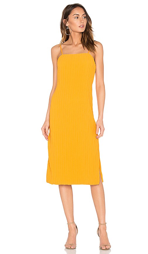 marigold yellow dress