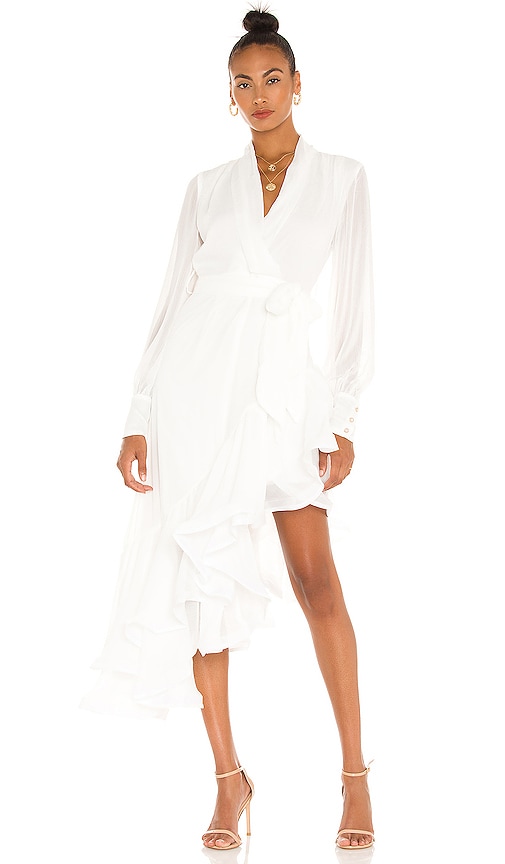 ELLIATT Genevieve Dress in White | REVOLVE