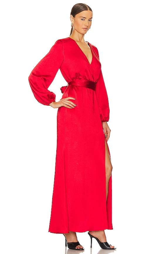 Shop Elliatt X Revolve Kai Maxi Dress In Red