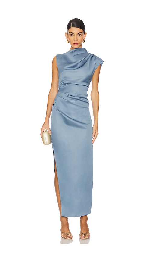 Shop Elliatt Coralie Maxi Dress In Blue