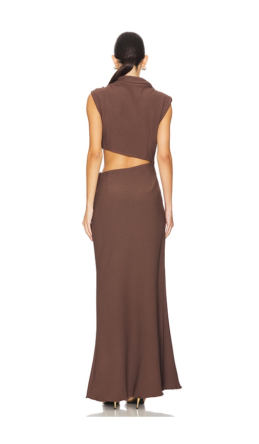  Elliatt Abendkleid Nola In Brown. Größe L. Also In Xl. 
