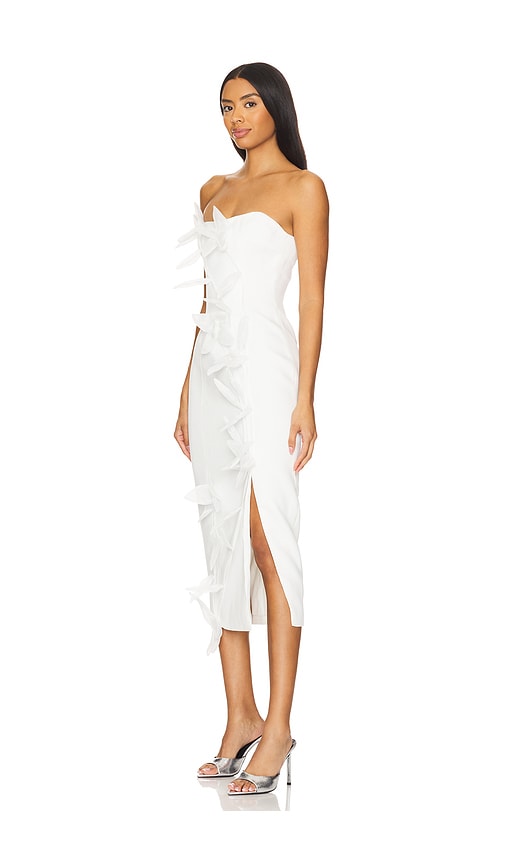 Shop Elliatt Bethany Midi Dress In White