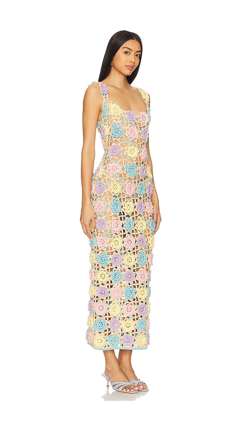Elliatt Elise Midi Dress In Multi