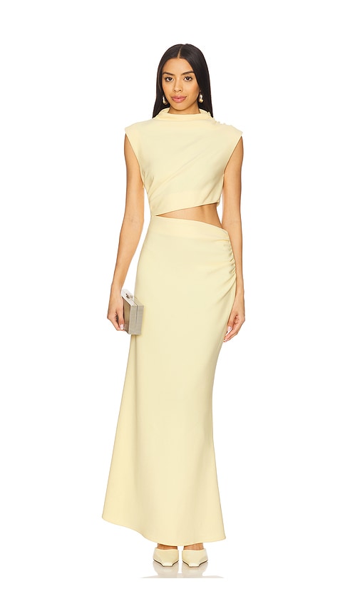 Nola Gown in Lemon. - size XL (also in L, M, S)