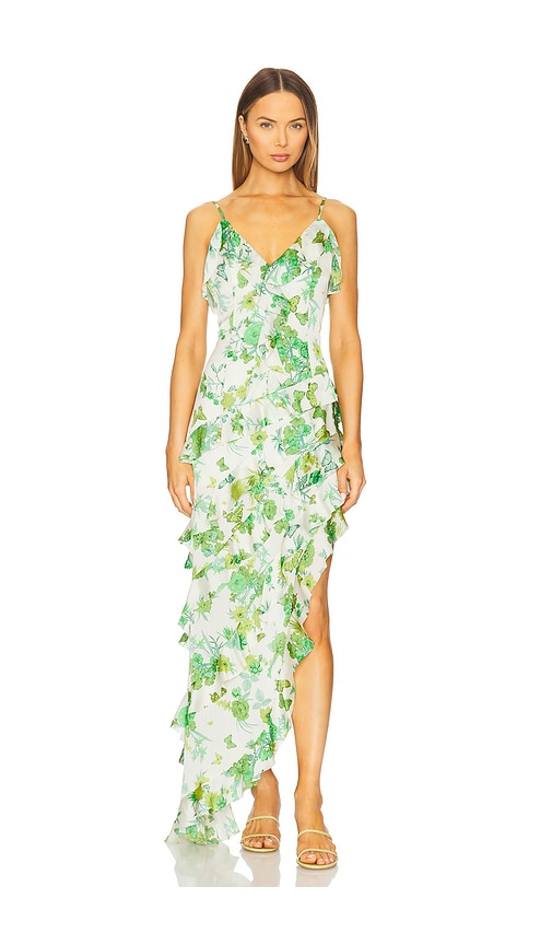 Elliatt Tess Asymmetrical Maxi Dress