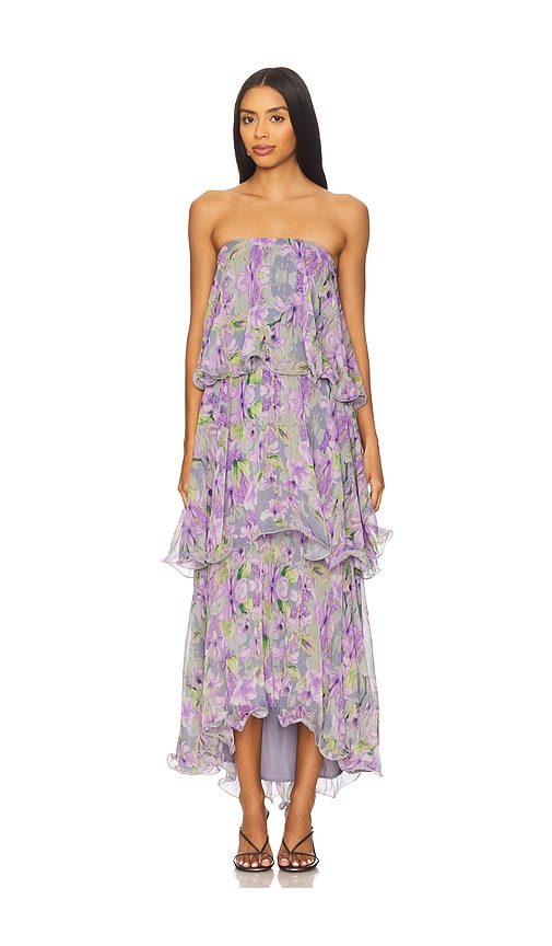 Milena Maxi Dress in Purple. - size XS (also in L, M, S, XL)