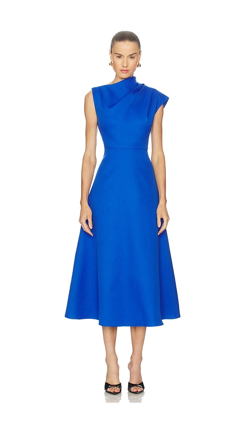 Elliatt Rafaela Midi Dress In Blue