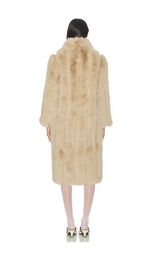  Elliatt Kunstfellmantel Lux In Beige. Größe Xs. Also In S, M, L. 