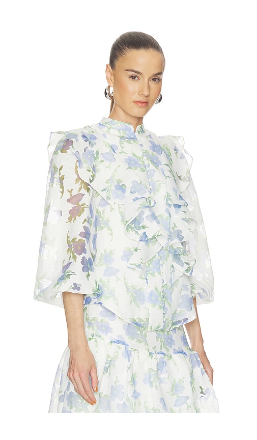  Elliatt Oberteil Cleo In Ivory,blue. Größe Xs. Also In S, M, L, Xl. 