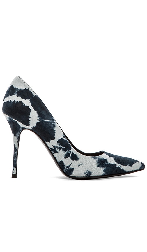 Sable High Heel Satik Pump