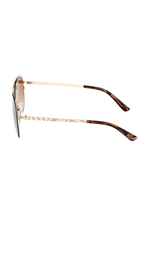  Emilio Pucci Pilot Sunglasses In Cream. 