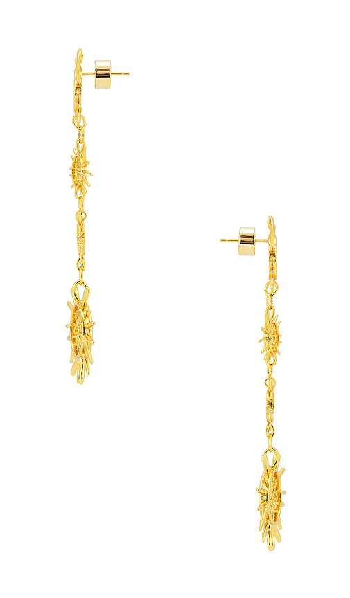 Emma Pills X Leslie Amon Aftersun Earrings In Gold