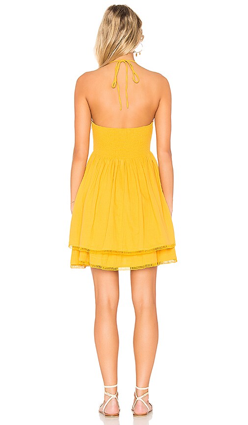Endless Rose Baby Doll Dress in Canary Yellow REVOLVE