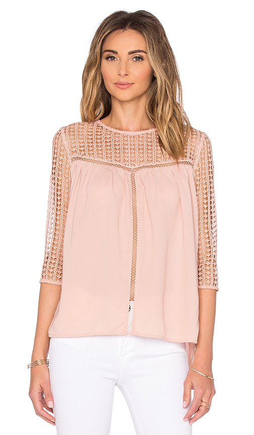 Lace Up Back Top