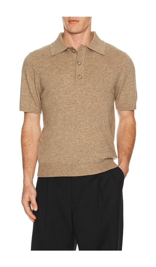Entire Studios Short Sleeve Knit Polo