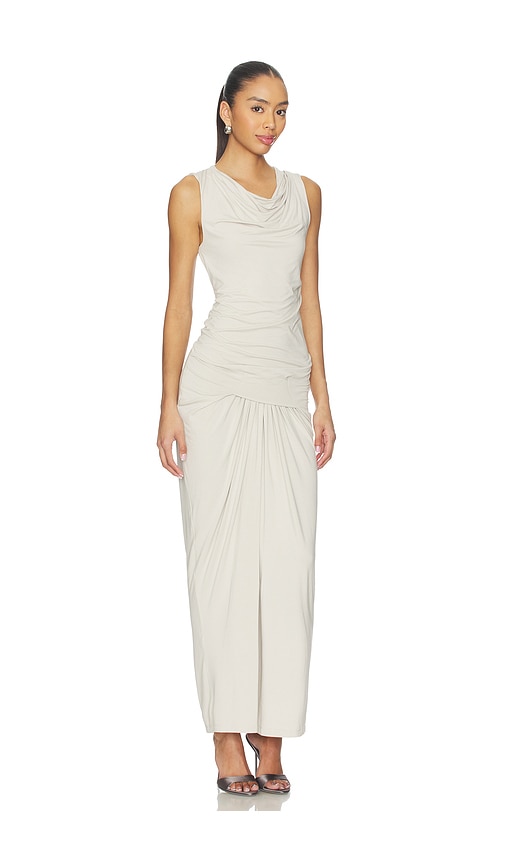 Entire Studios Drape Dress In White