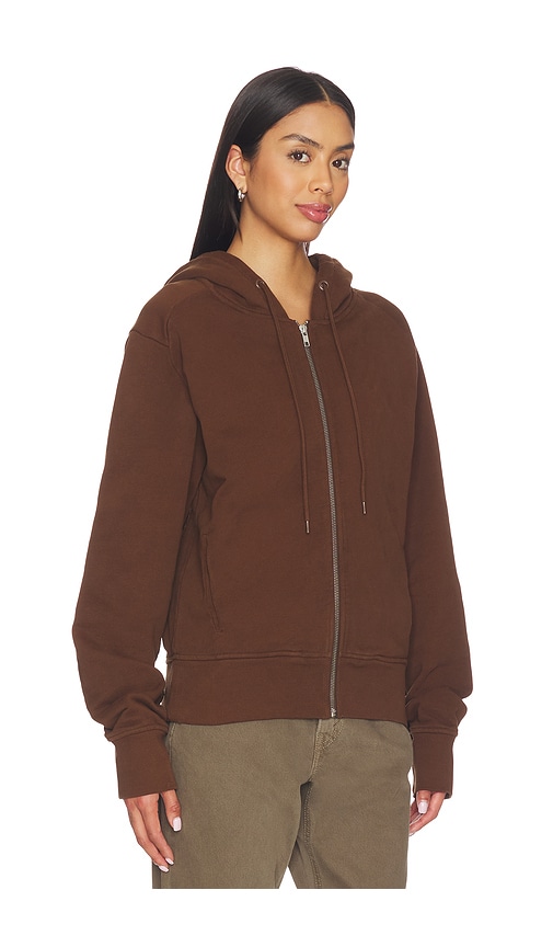  Entire Studios Hoodie Slim Zip Up In Brown. Größe Xs. Also In S, M. 