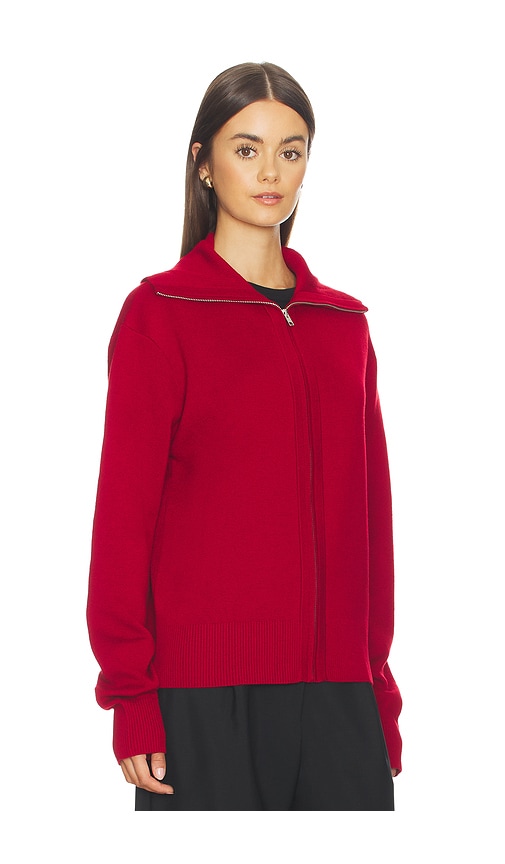  Entire Studios Jacke Knit Zip Up In Red. Größe Xs. Also In S, M, L. 