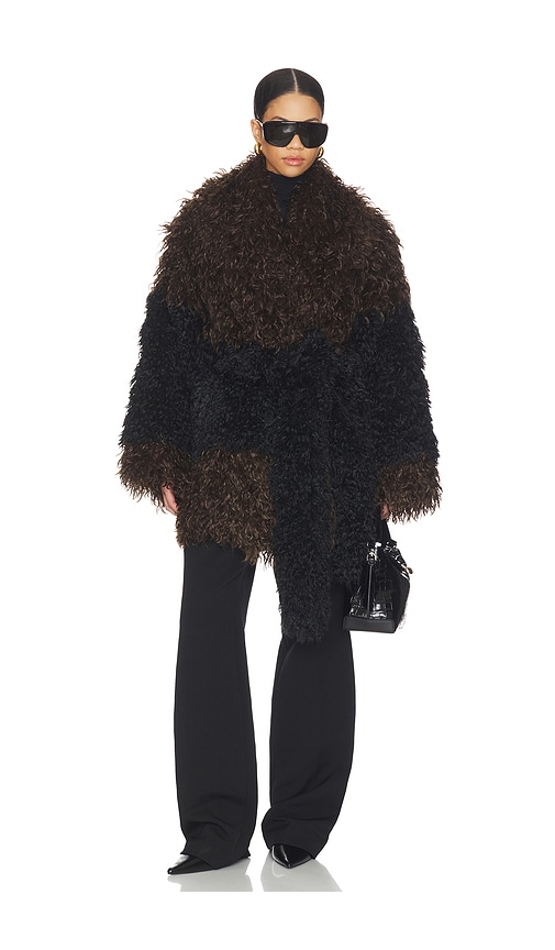  Entire Studios Juno Coat In Brown,black. Size Xs/s. Also In M/l, Xl/xxl. 
