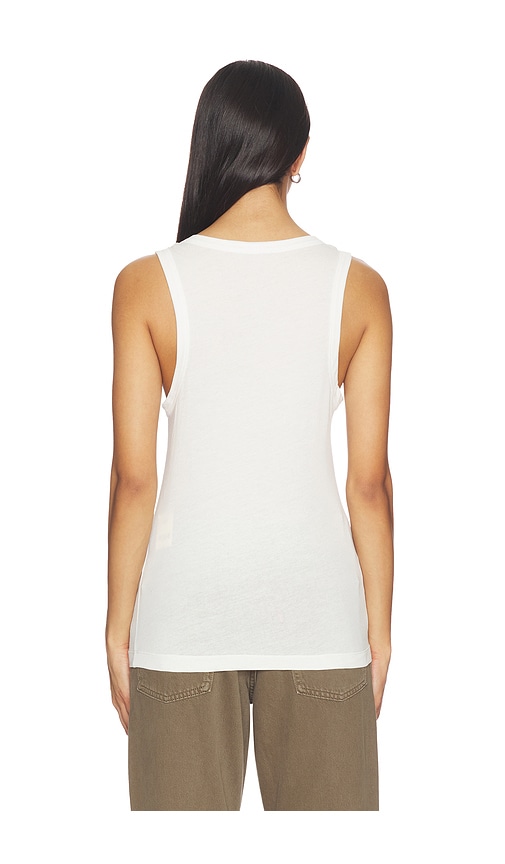  Entire Studios Oberteil Sheer Tank In White. Größe Xs. Also In S, M, L, Xl. 