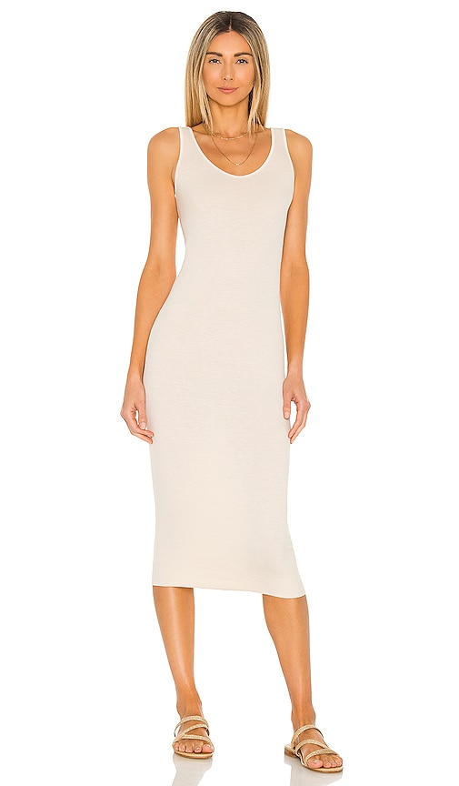 Enza costa tank midi dress best sale